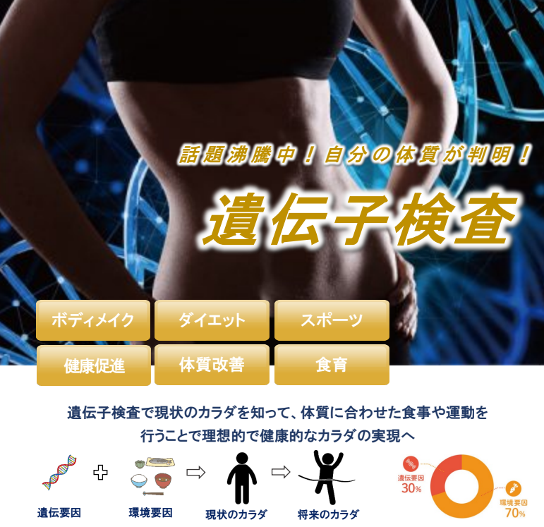 遺伝子検査キット